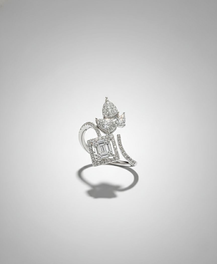 The Empress Arch Solitaire Ring